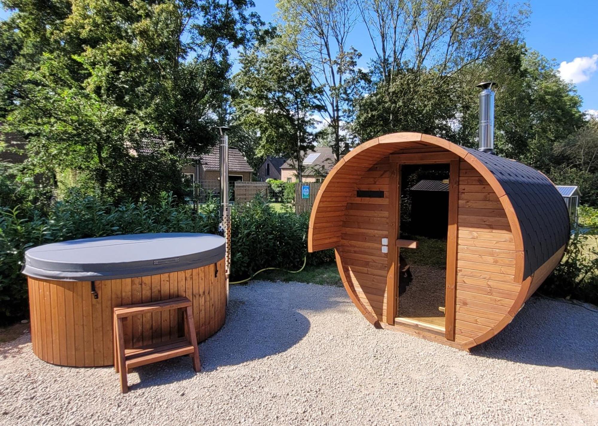 Evergreen Wellness Met Sauna & Hottub Ewijk 外观 照片