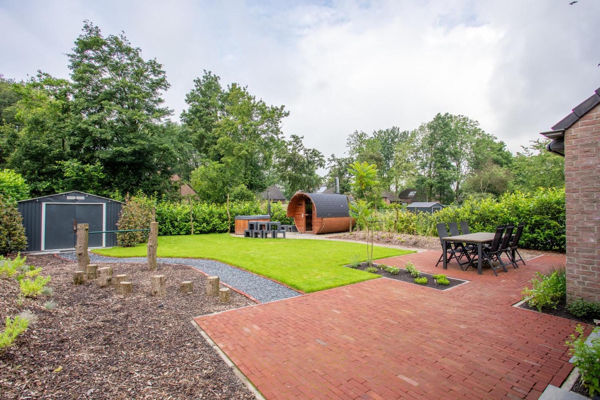 Evergreen Wellness Met Sauna & Hottub Ewijk 外观 照片